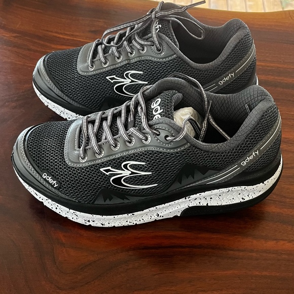 Gdefy Gravity Defy ortho comfy gray lace up size 8 shoes - Picture 2 of 5
